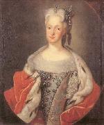 Israel Silvestre Portrait of Maria Josepha of Austria oil on canvas